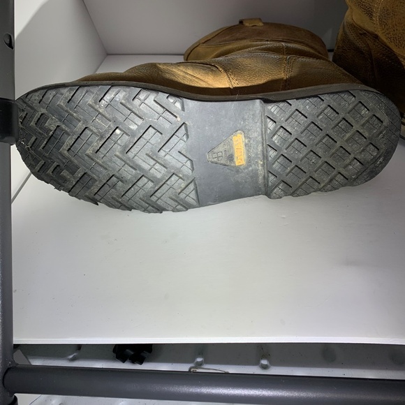 DeWalt Men’s Work Boots 11.5 Waterproof Leather Pull-On ASTM F2413 Slip Oil Resi - Picture 8 of 11